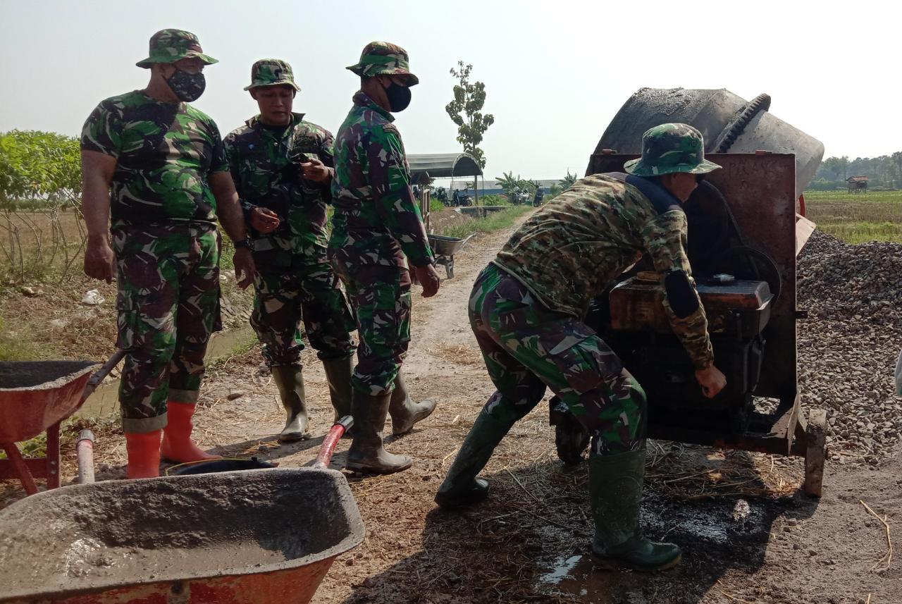 Teman Setia” Satgas TMMD Kodim Pati