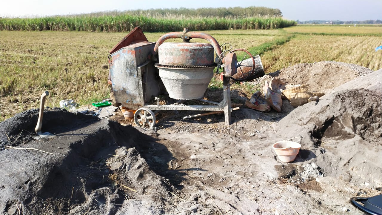 Molen Siap Stanby Siap Operasional Di Sasaran Pokok TMMD Kodim Pati