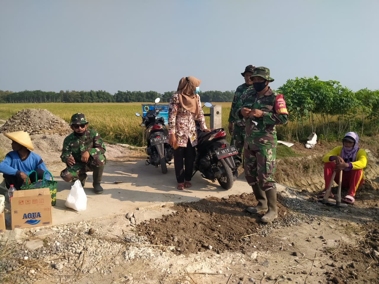Dengan Semangat Mengawali aktivitas kegiatan Satgas TMMD Ke-111 Kodim 0718/Pati Dengan Semangat Mengawali aktivitas kegiatan Satgas TMMD Ke-111 Kodim 0718/Pati