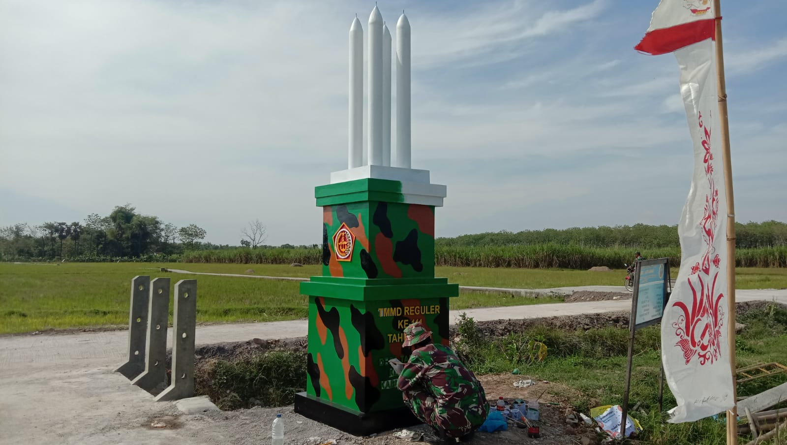 Inilah Salah satu Kenangan Satgas TMMD Reguler 111 Kodim Pati Inilah Salah satu Kenangan Satgas TMMD Reguler 111 Kodim Pati
