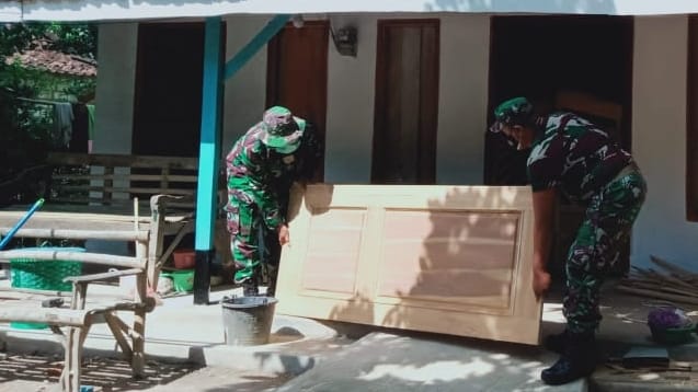 Rumah Ngarji Ahirnya Selesai Dibangun Oleh Satgas TMMD Reguler 111 Kodim Pati Rumah Ngarji Ahirnya Selesai Dibangun Oleh Satgas TMMD Reguler 111 Kodim Pati