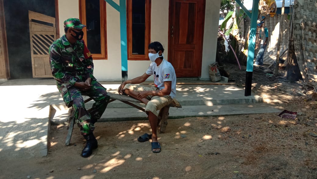 Keluarga Jukardi Bahagia Menempati Rumah Baru Yang Selesai Direhab Anggota TNI