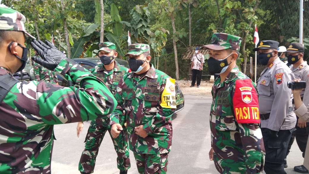 Di Dampinggi Dandim 0718/Pati Tim Wasev Tiba Di balaidesa Tamansari