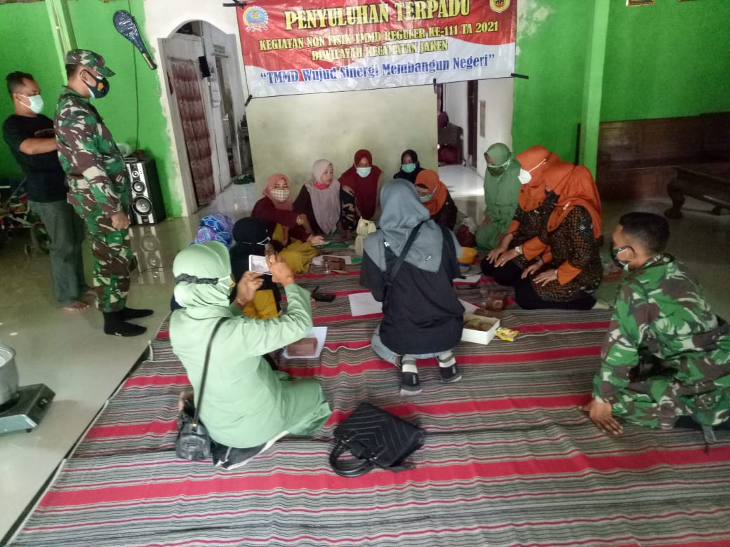 Selain Kegiatan Fisik, Kegiatan Nonfisik Juga Digencarkan Dalam Program TMMD Selain Kegiatan Fisik, Kegiatan Nonfisik Juga Digencarkan Dalam Program TMMD
