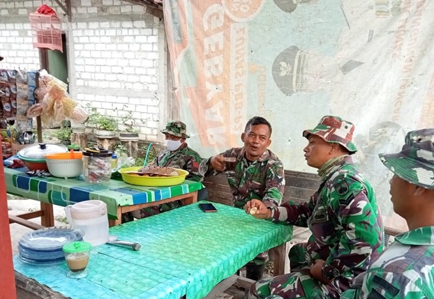 TMMD Reguler Ke-111 Kodim 0718/Pati, Berkah Buat Warung Nasi