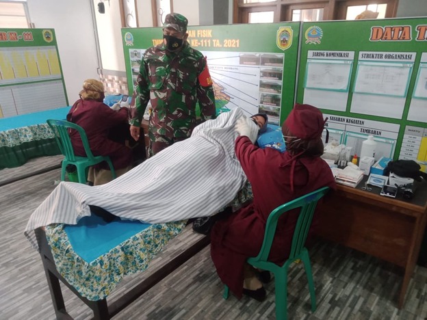 TMMD, Berikan Layanan Kesehatan dan KB Gratis Bagi Warga Desa Tamansari