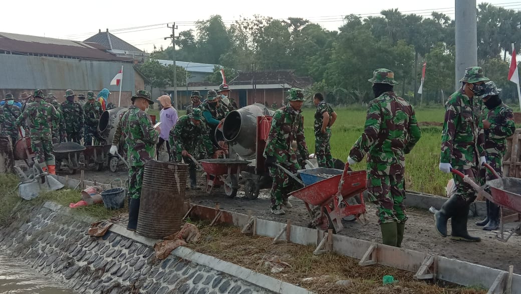 Berpacu Dengan Waktu, Kegiatan TMMD Kodim Pati Tidak Ada Libur