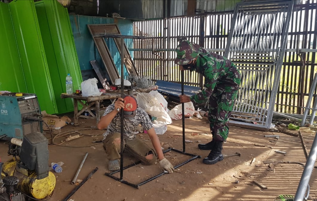 Serda Sukarji Belajar Ilmu Pengelasan Dengan Bapak Warsono