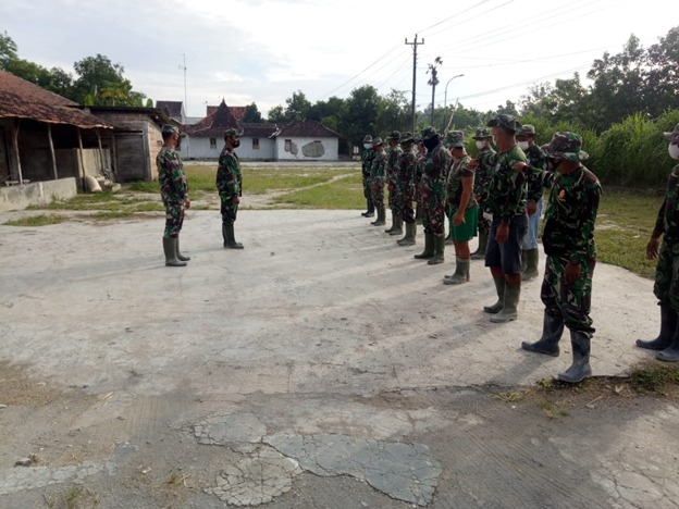 Pagi Yang Cerah, Anggota Satgas TMMD Reguler Ke-111 Laksanakan Apel Pagi Pagi Yang Cerah, Anggota Satgas TMMD Reguler Ke-111 Laksanakan Apel Pagi