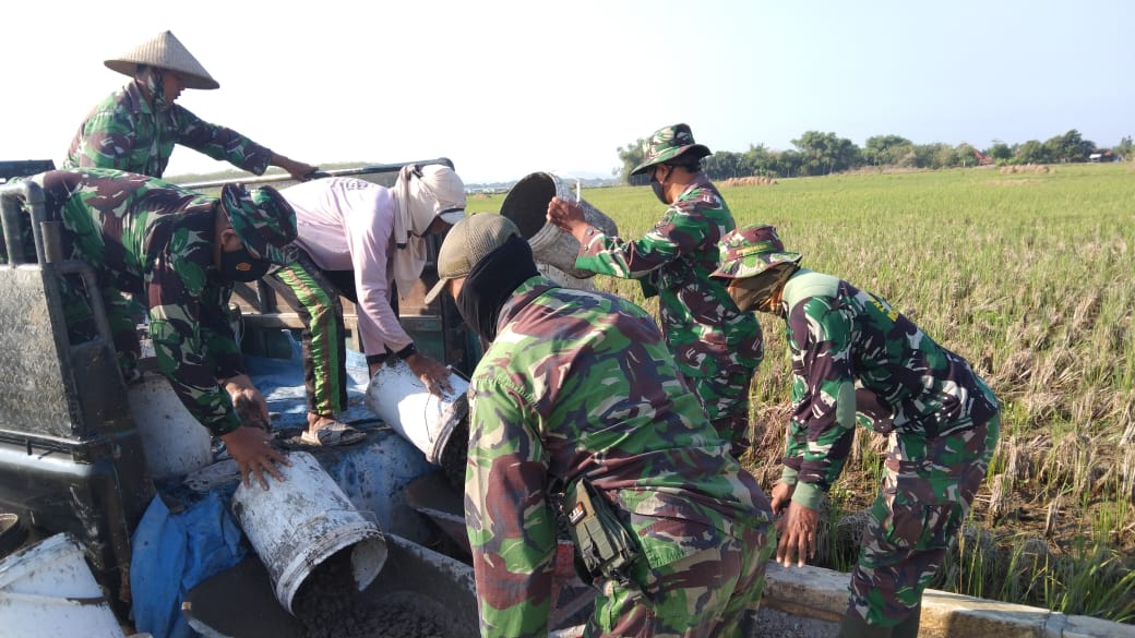 Kesabaran Menjadi Kunci Keberhasilan  Dalam Setiap  Kegiatan TMMD