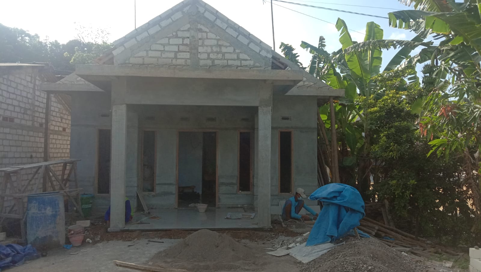 Tampak Gagah Rumah Ngarji Hasil Renovasi RTLH Dalam Program TMMD Kodim Pati