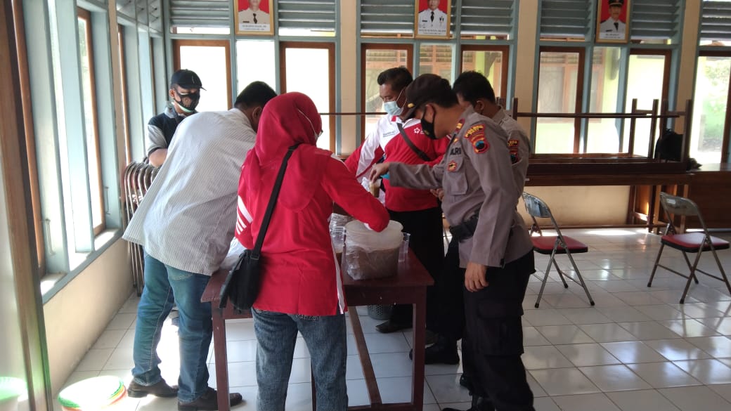 Donor Darah Ikut Sukseskan Program TMMD Ke -111 Kodim 0718/ Pati