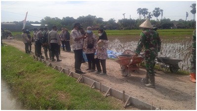 Degan Melaksanakan Pengecekan Langsug di Lapangan Dapat mengetahui Langsung Kendala Dan Hal Hal Yang di Butuhkan Dan Bisa Melihat Pencapaian Hasil Selama Pengerjaan Jaalan