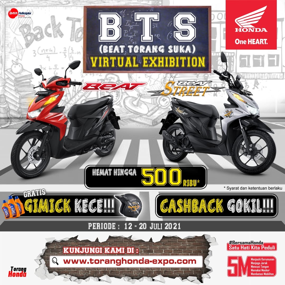 DAW Gelar “Honda BTS Virtual Exhibition”