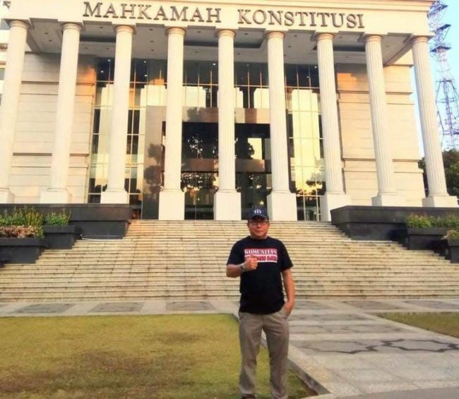 Ketua Komunitas Likupang Raya Arnold Sompie