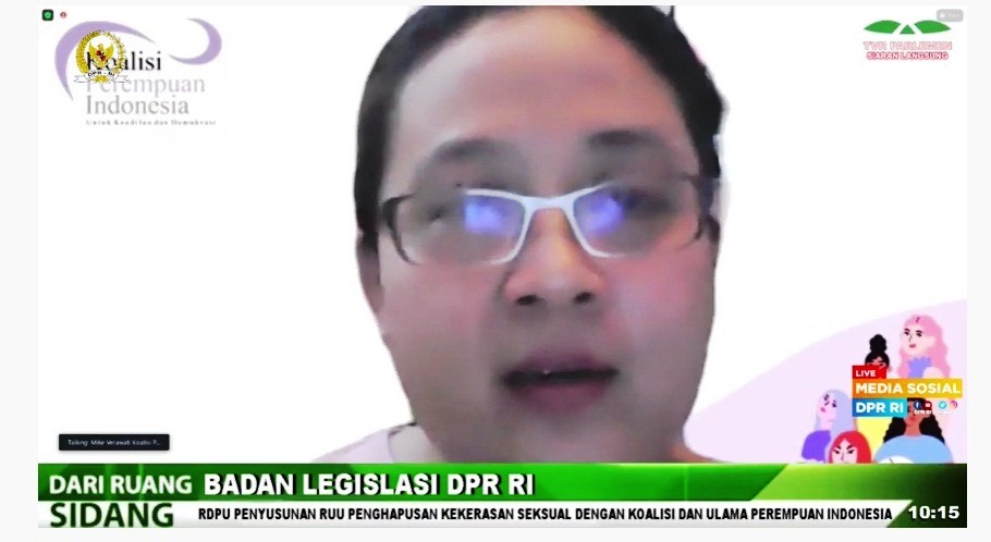 Penuhi Hak Korban,  Tuntaskan Pembahasan RUU Penghapusan Kekerasan Seksual oleh DPR-RI