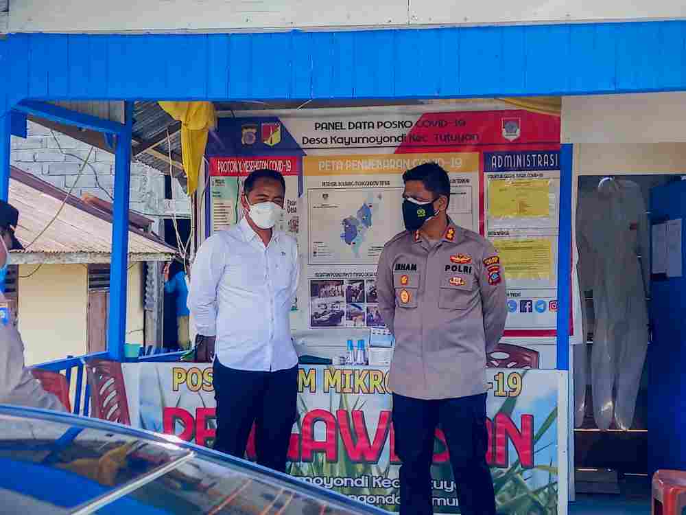 Bupati Kabupaten Boltim Terima Kunker Kapolda Sulut