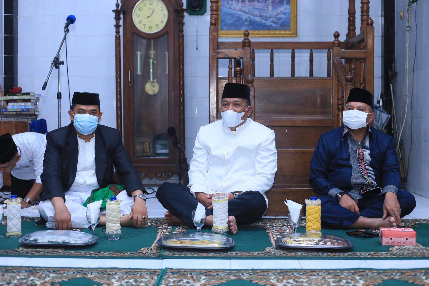 Peringati Maulid Nabi 1443 H, Basri Saenong Ingatkan Jamaah Protokol Kesehatan 3M Peringati Maulid Nabi 1443 H, Basri Saenong Ingatkan Jamaah Protokol Kesehatan 3M