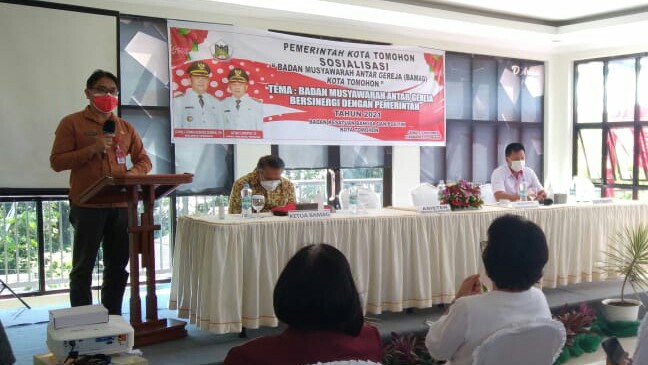 Kesbangpol Tomohon Gelar Sosialisasi BAMAG Kesbangpol Tomohon Gelar Sosialisasi BAMAG