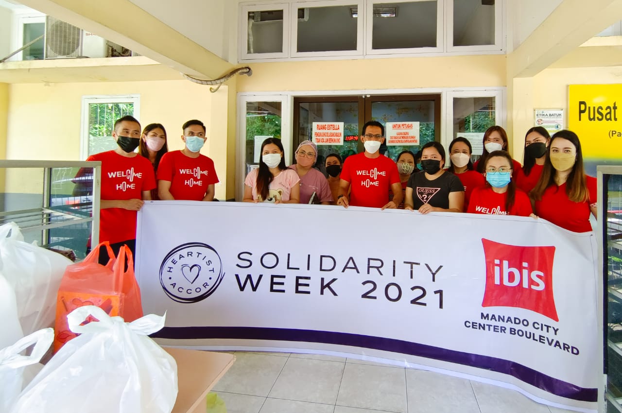 Solidarity Week 2021, ibis Manado  Kunjungi Estella