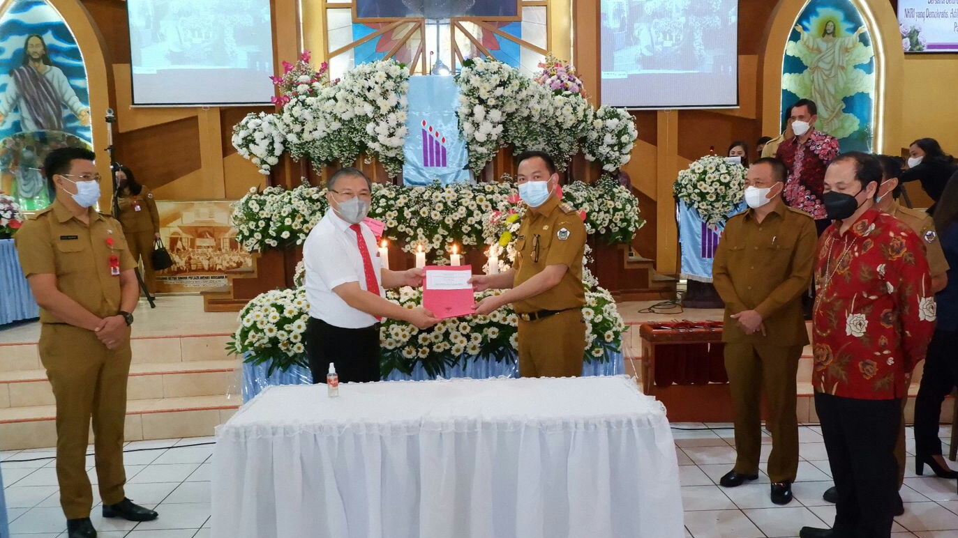 Gedung Gereja Tua Sion, Resmi Situs Cagar Budaya Nasional