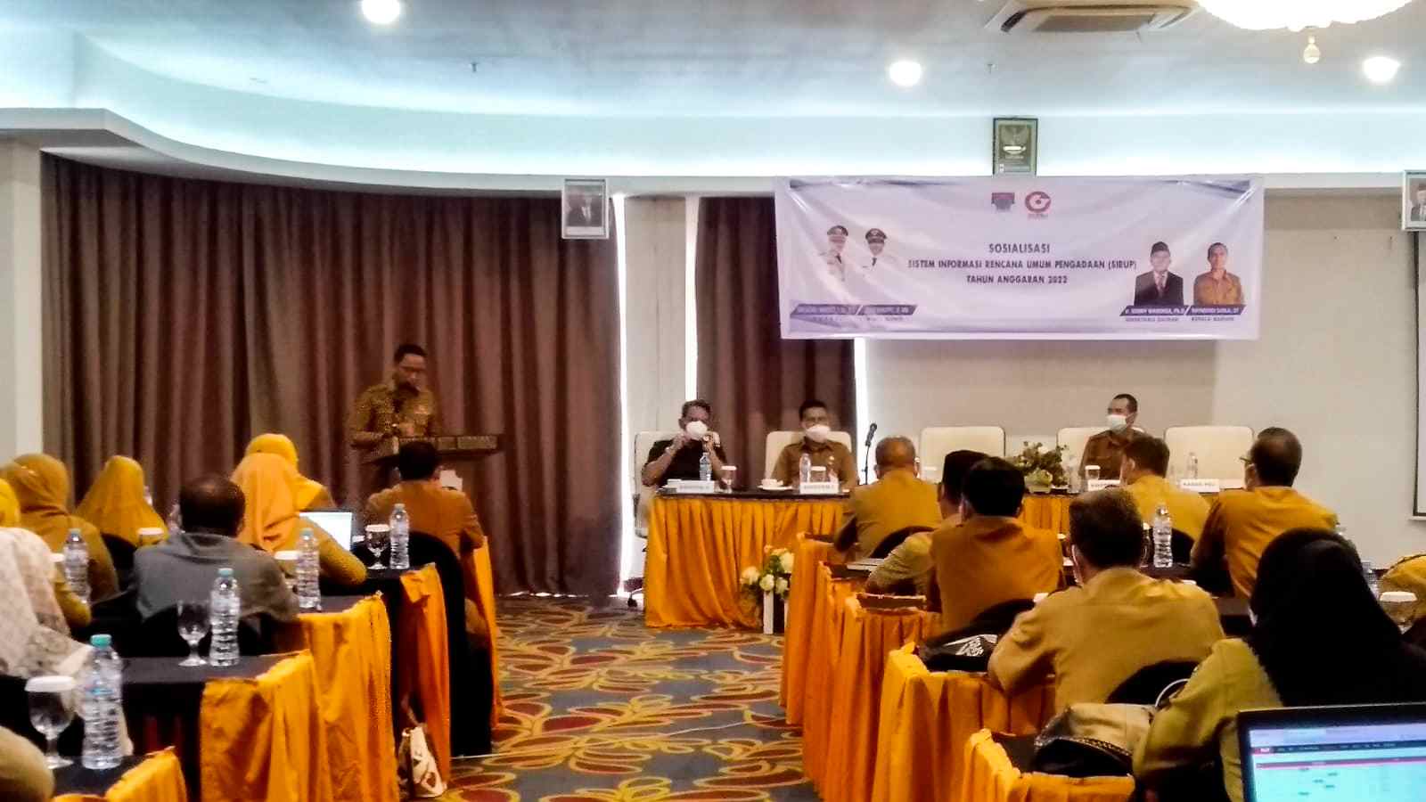 Bupati Boltim Buka Sosialisasi Sistem Informasi Rencana Umum Pengadaan