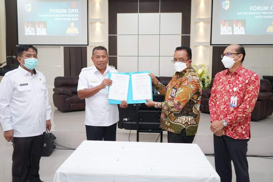 Depri Pontoh Hadiri Forum Penyusunan RKPD 2023