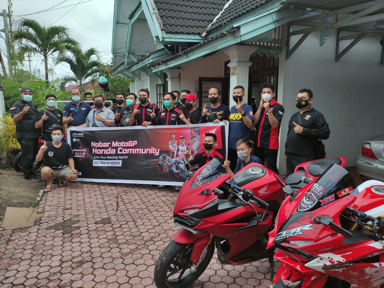 Nobar MotoGP Seri Mandalika Bersama Honda Community