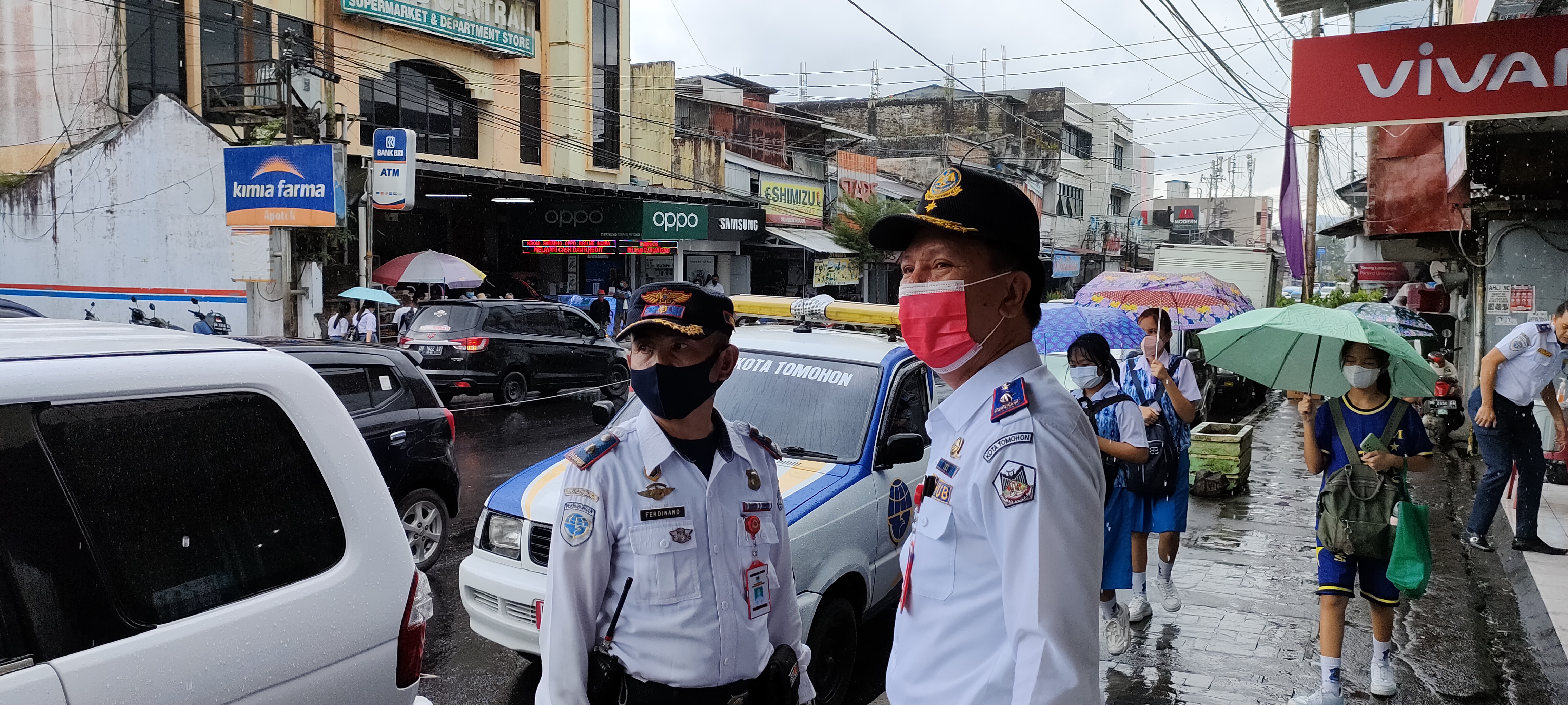 Antisipasi Kepentingan Masyarakat di Pusat Kota Tomohon, Kalangi Turun Lapangan