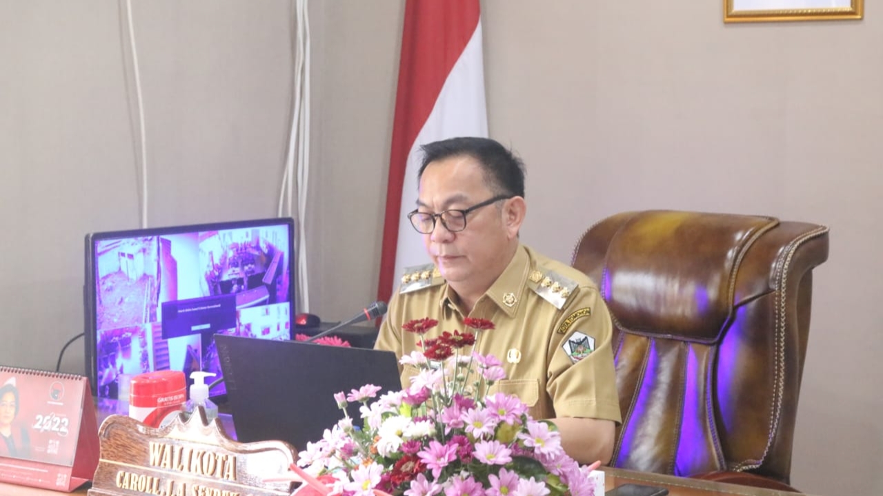 Walikota Caroll Pimpin Langsung Musrenbang RKPD 2023 Kota Tomohon