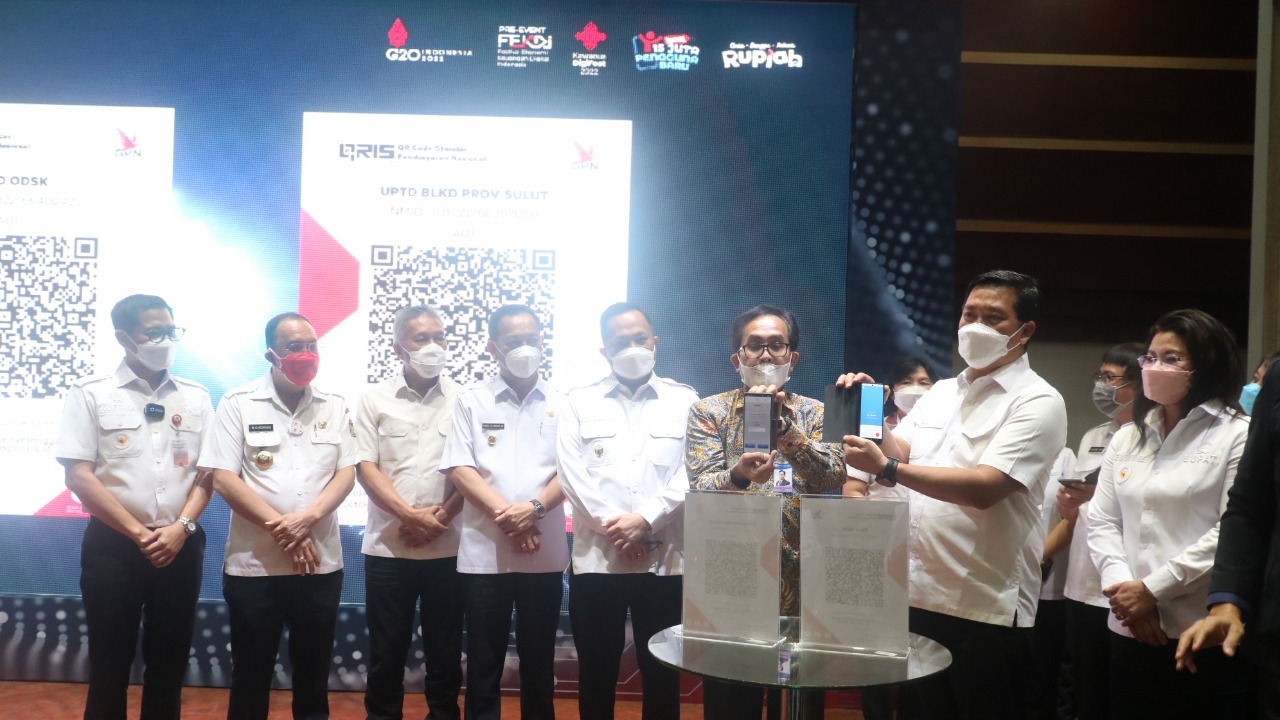 Walikota Caroll Ikut Hadiri HLM TPID dan Launching Digitalisasi RS ODSK