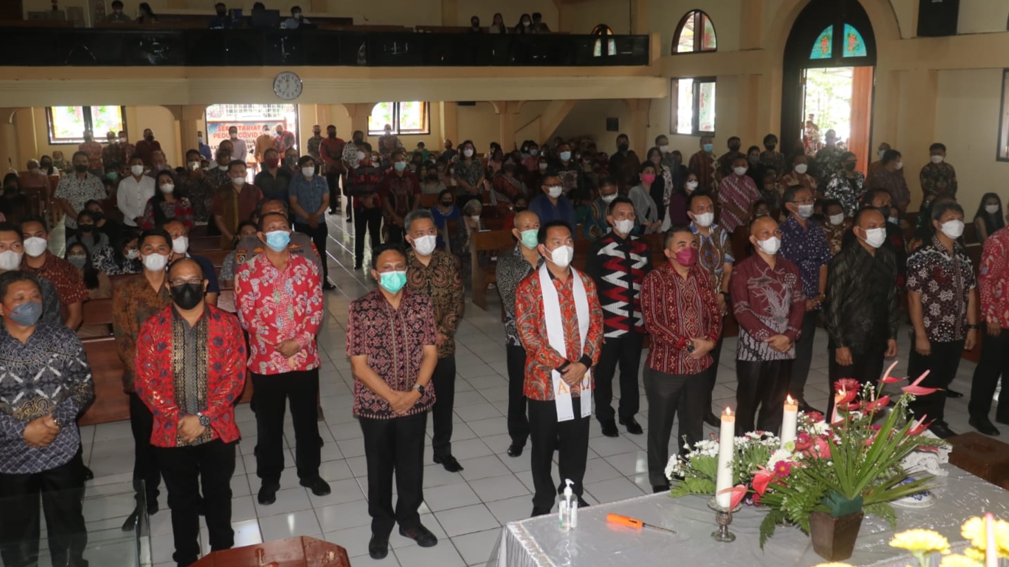 Walikota Caroll Dilantik Ketum Panitia Hapsa P/KB GMIM Tahun 2022