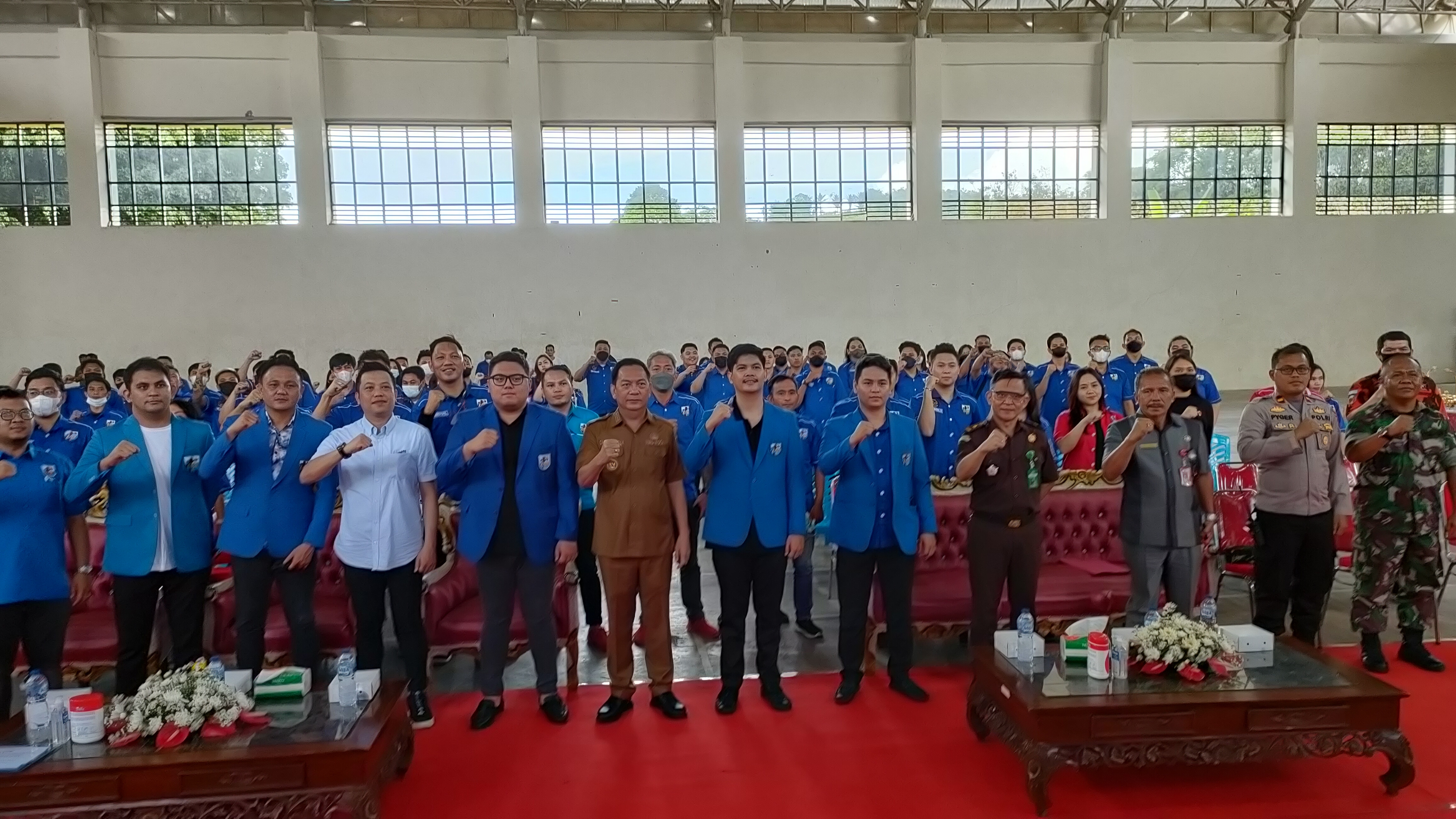 Walikota Caroll: Pengurus KNPI Hendaknya Menjadi Teladan Bersinergi Bangun Tomohon