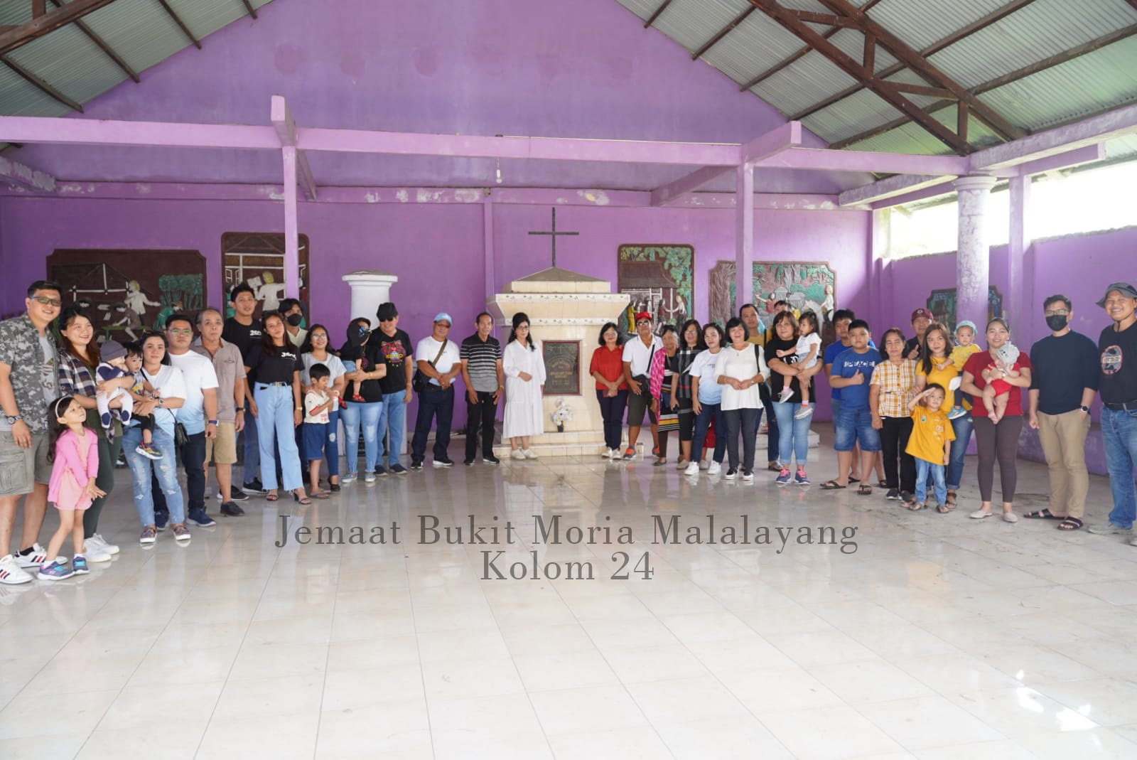 Kuntung Prof. Kawung dan Makam Schwarz Jadi Lokasi Giat Wisata Rohani Kolom 24 Jemaat Bukit Moria Malalayang