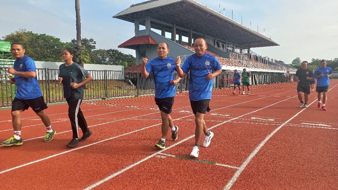 Berlari, Tunjang Kenaikan Pangkat Disatuan kodim Pati Berlari, Tunjang Kenaikan Pangkat Disatuan kodim Pati