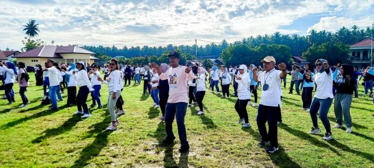 Pemkab Boltim Semarakkan Bulan Gerakan Deteksi Dini PTM dan Germas