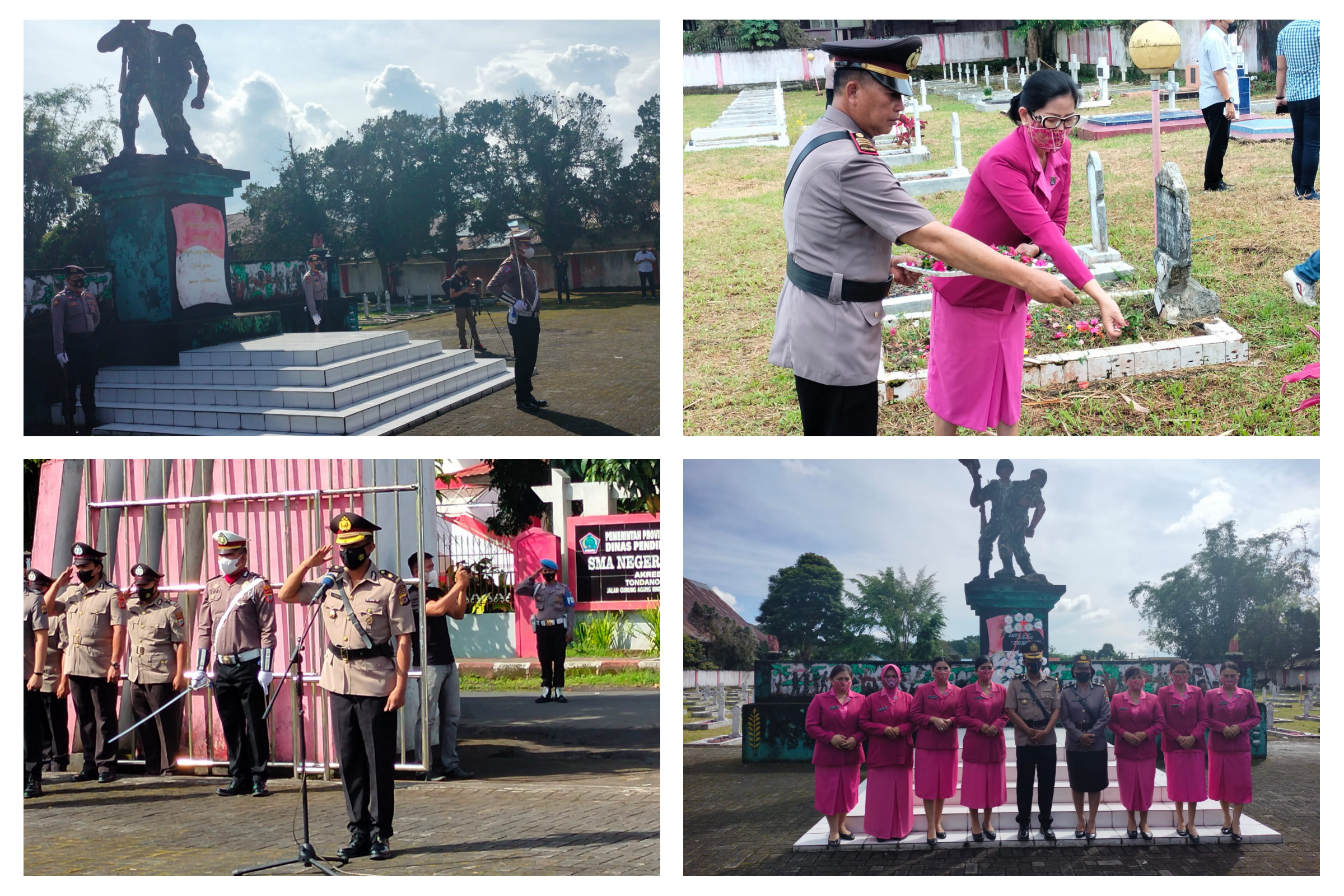 Begini Tujuan Jajaran Polres Minahasa Ziarah ke TMP Nasional di Tondano Begini Tujuan Jajaran Polres Minahasa Ziarah ke TMP Nasional di Tondano
