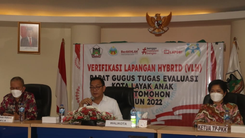 Ikuti VLH KLA, Walikota Caroll: Kerjasama Lintas Sektor, Jamin Sumberdaya Anak