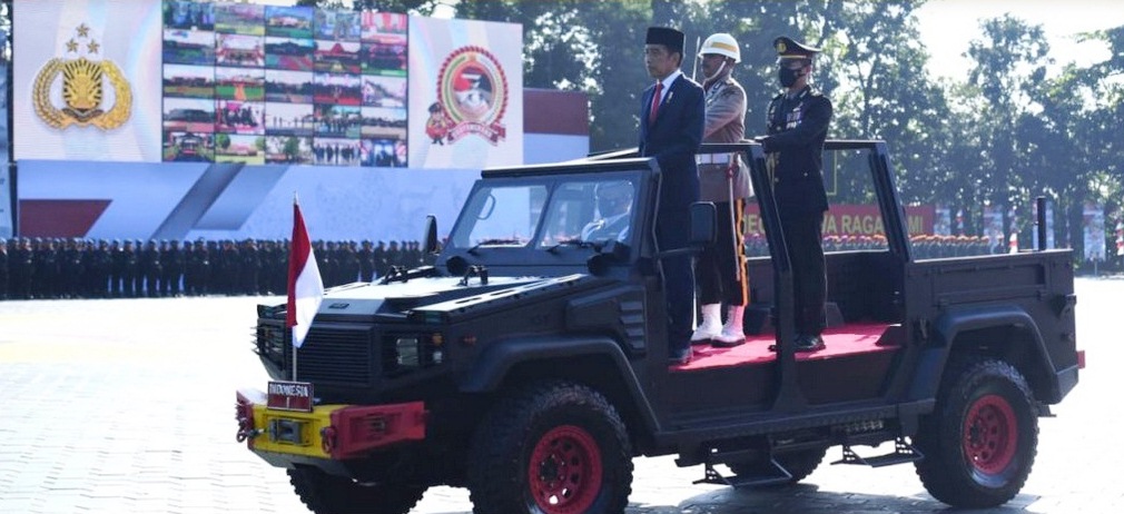 HUT ke-76 Bhayangkara, Presiden: Kedepankan Pencegahan dalam Menjaga Kamtibmas