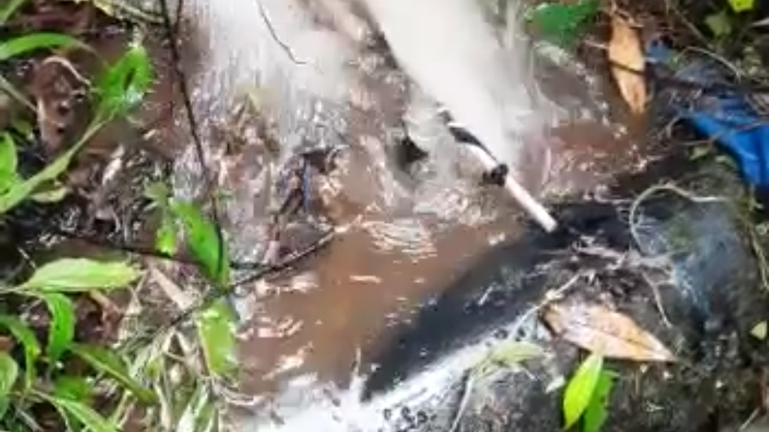 PDAM Tomohon Temukan Pencurian Air Pada Pipa Induk Mahlimbukar