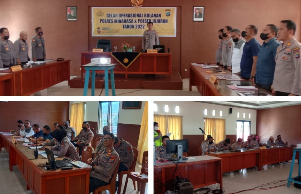 Wakili Kapolres Minahasa, Sapangallo Pimpin Gelar Operasional Bulanan Polres Minahasa Wakili Kapolres Minahasa, Sapangallo Pimpin Gelar Operasional Bulanan Polres Minahasa