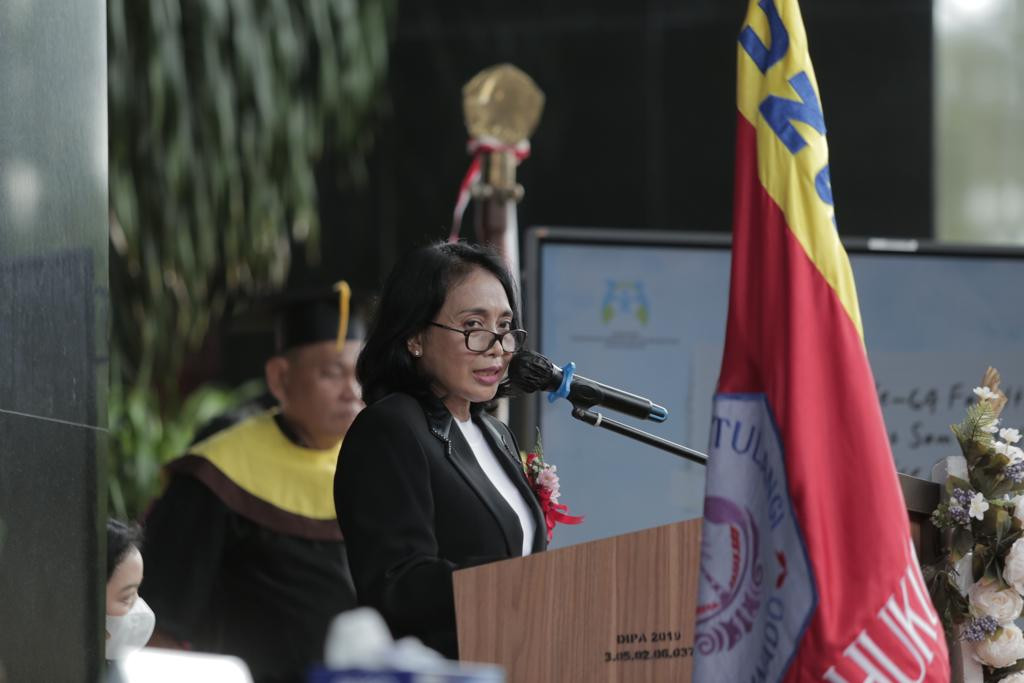 Momen Dies Natalis ke 64 FH Unsrat, Menteri PPPA Sosialisasi Stop Kekerasan Seksual di Kampus Momen Dies Natalis ke 64 FH Unsrat, Menteri PPPA Sosialisasi Stop Kekerasan Seksual di Kampus