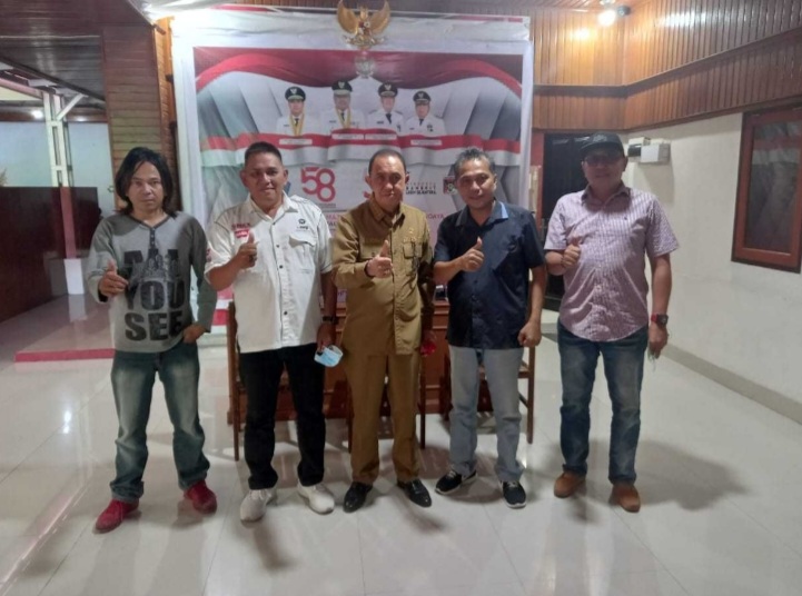 Bertemu Bupati ROR, Begini Penuturan Panitia Pelantikan IWO Se-Sulut Bertemu Bupati ROR, Begini Penuturan Panitia Pelantikan IWO Se-Sulut