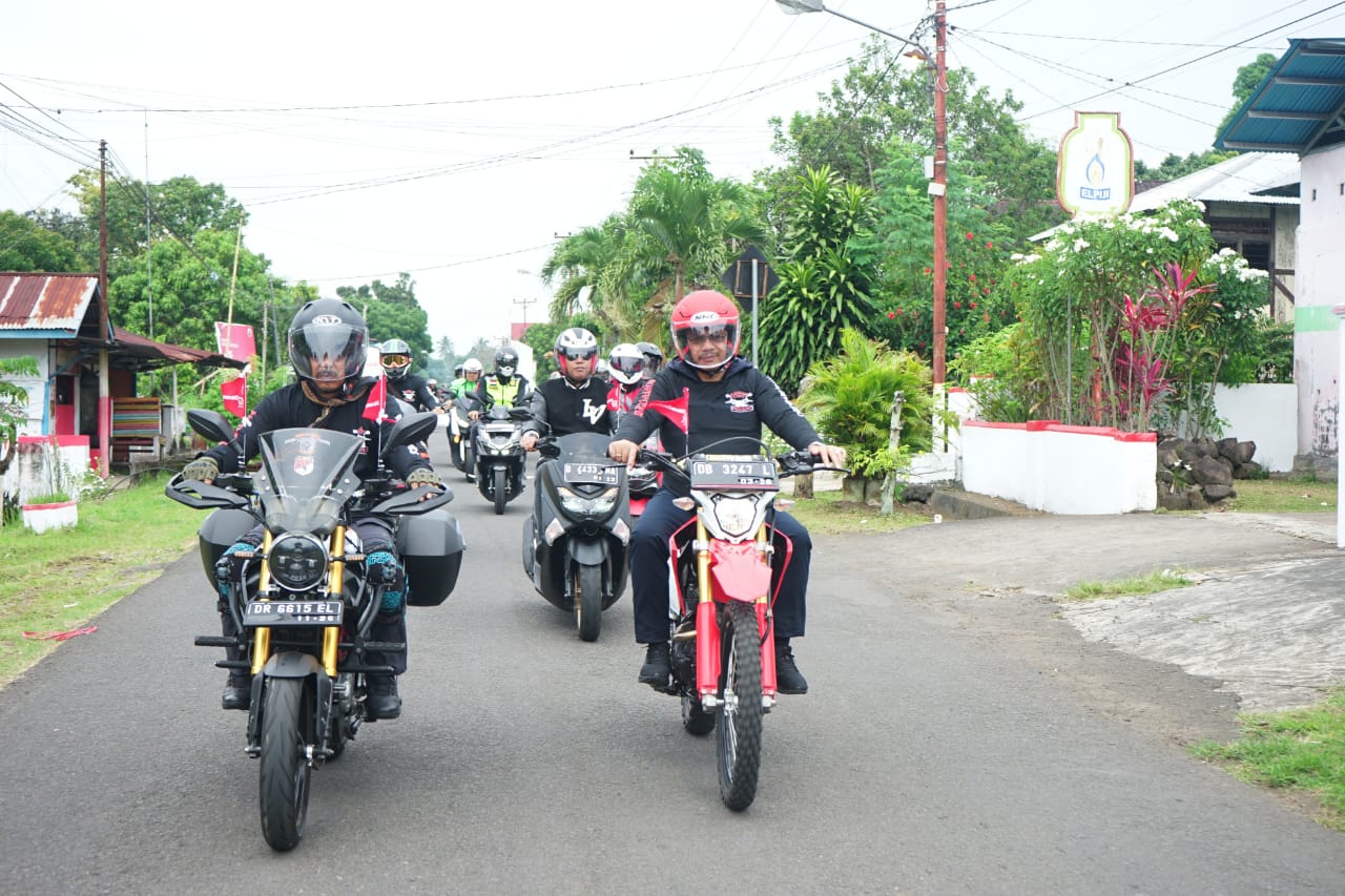 Kanwil Kemenkumham Sulut Touring Sosialisasikan G20