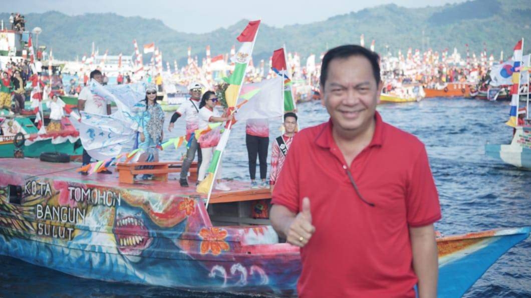 Caroll Senduk, Putra Walikota Bitung 1979-1986 Puji Festival Pesona Selat Lembeh Tahun 2022