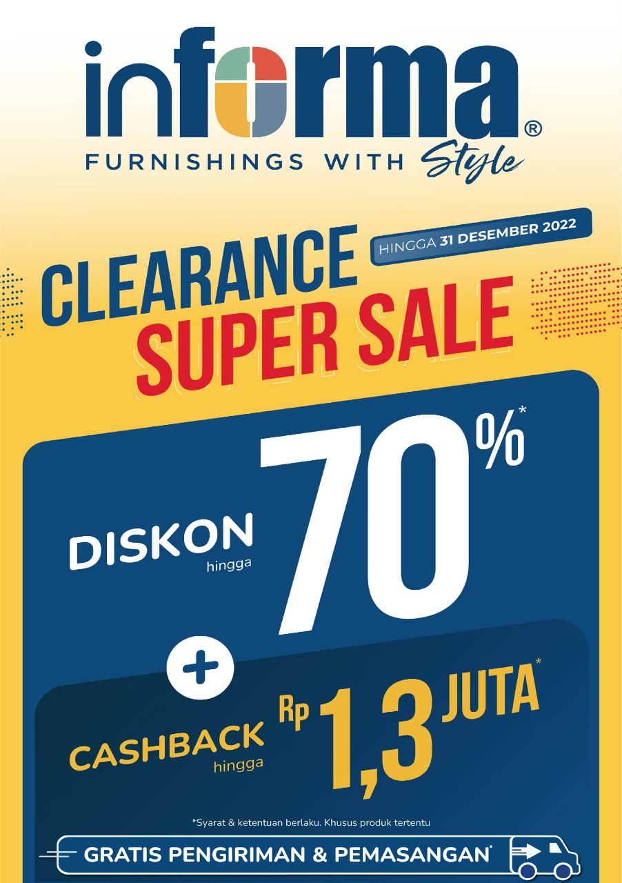 Belanja di Informa Outlet Mall Grand Kawanua, Cashback Hingga Rp 1,3 Juta Belanja di Informa Outlet Mall Grand Kawanua, Cashback Hingga Rp 1,3 Juta