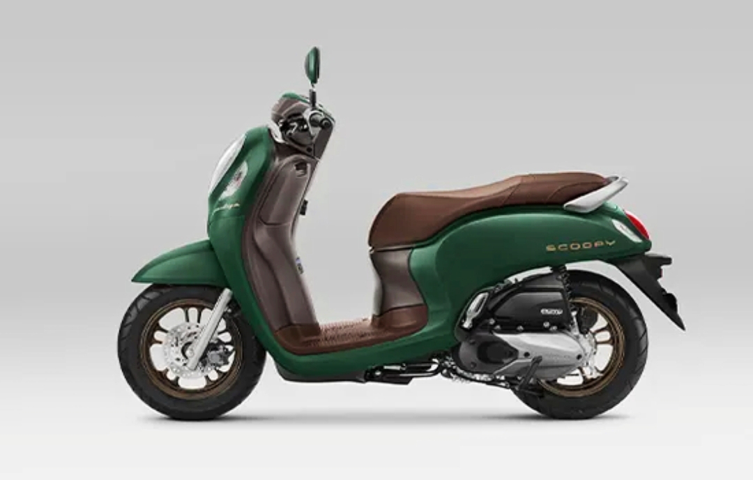 New Honda Scoopy, Kian Fashionable dengan Warna Prestige Green