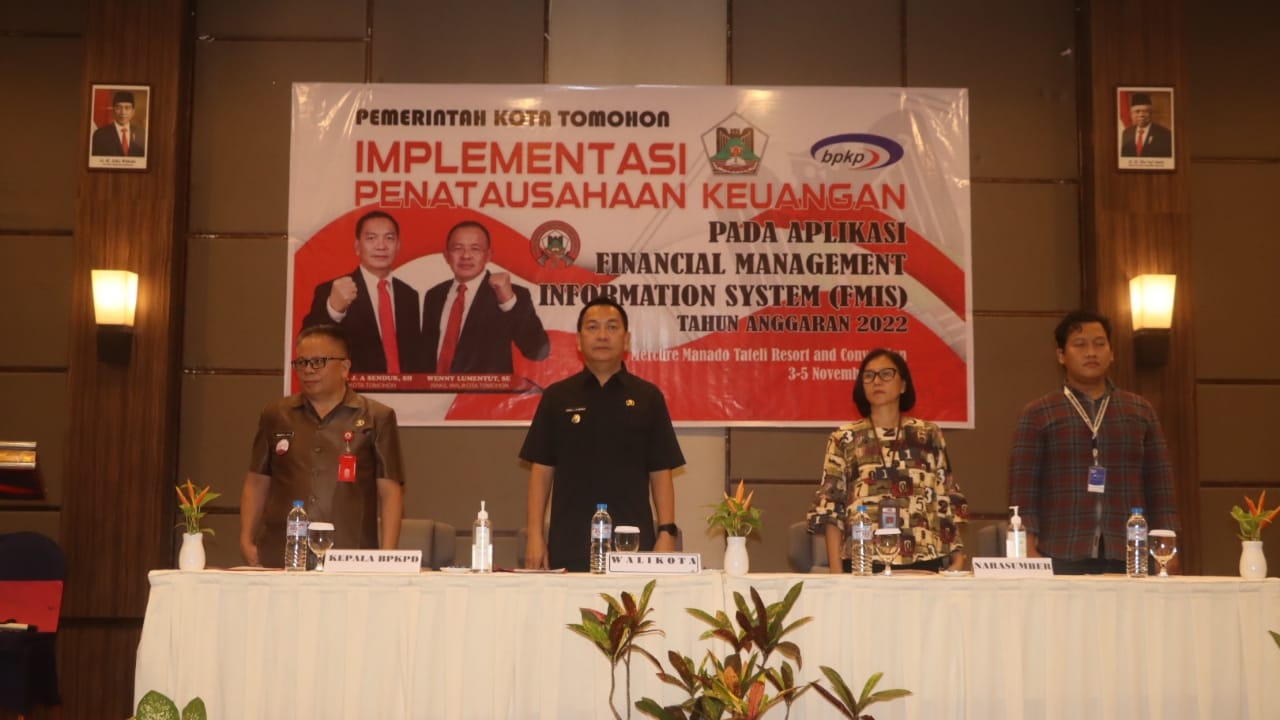 Walikota Caroll Apresiasi BPKP, Saat Buka Implementasi Penatausahaan Keuangan
