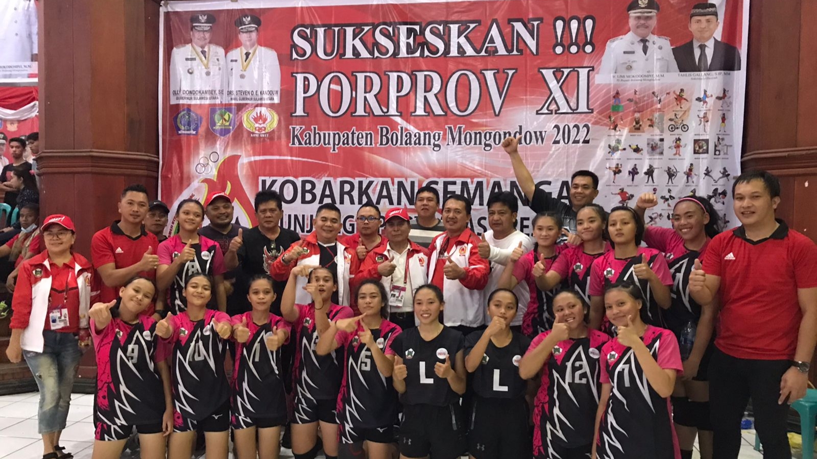 Kejutan Warnai Arena PORPROV XI Sulut, Bolavoli Putri Tomohon Pecundangi Manado