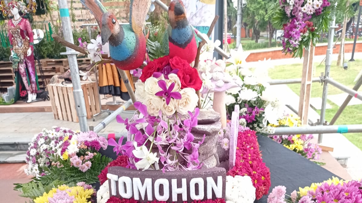Jadi Bagian Karisma Event Nusantara, Festival Bunga Tomohon Ikut Dilaunching Sandiaga Uno